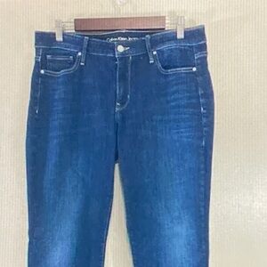 Calvin Klein Women's Dark Blue Skinny Jeans